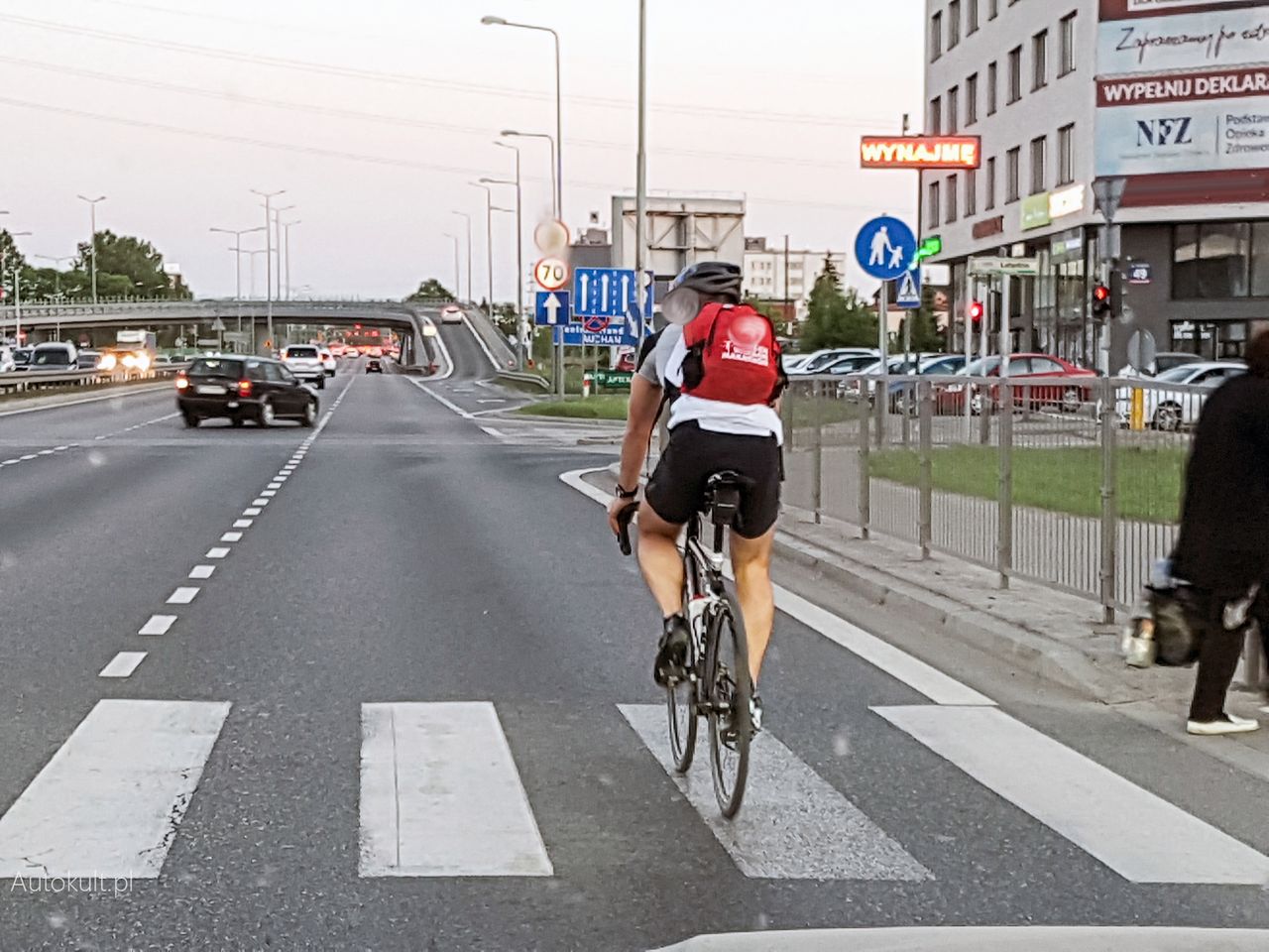 Rowerzystom, jak wszystkim uczestnikom ruchu drogowego, zdarza się złamać przepisy