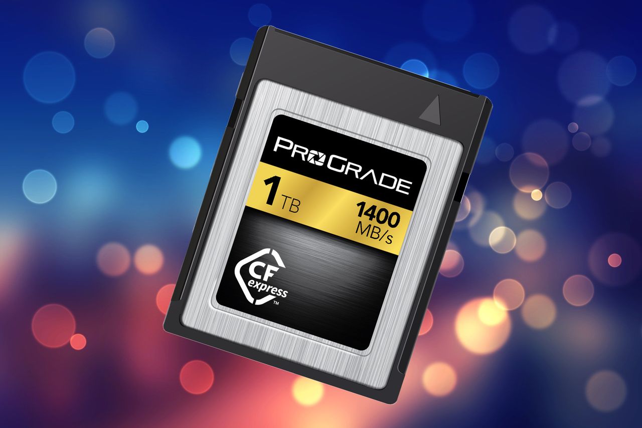 Nowa karta ProGrade ma pojemność 1TB i prędkość 1,4 GB/s