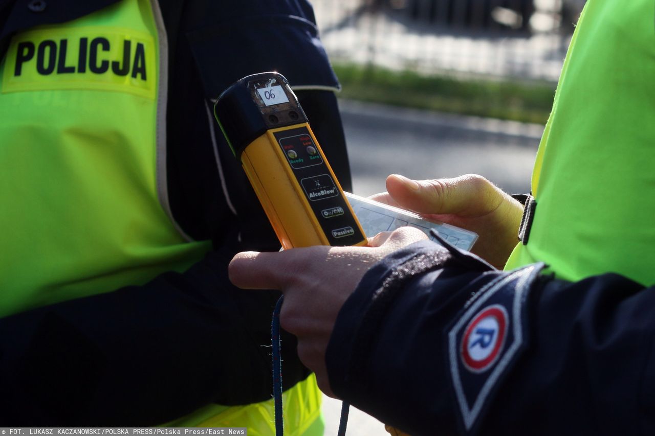 Policjantom zabrakło skali w alkomacie, podczas badania kierowcy