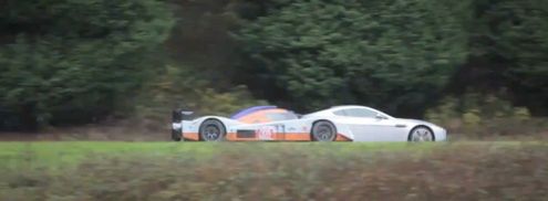 Aston Martin V12 Vantage i DBR1-2 LMP1 – świetne wideo