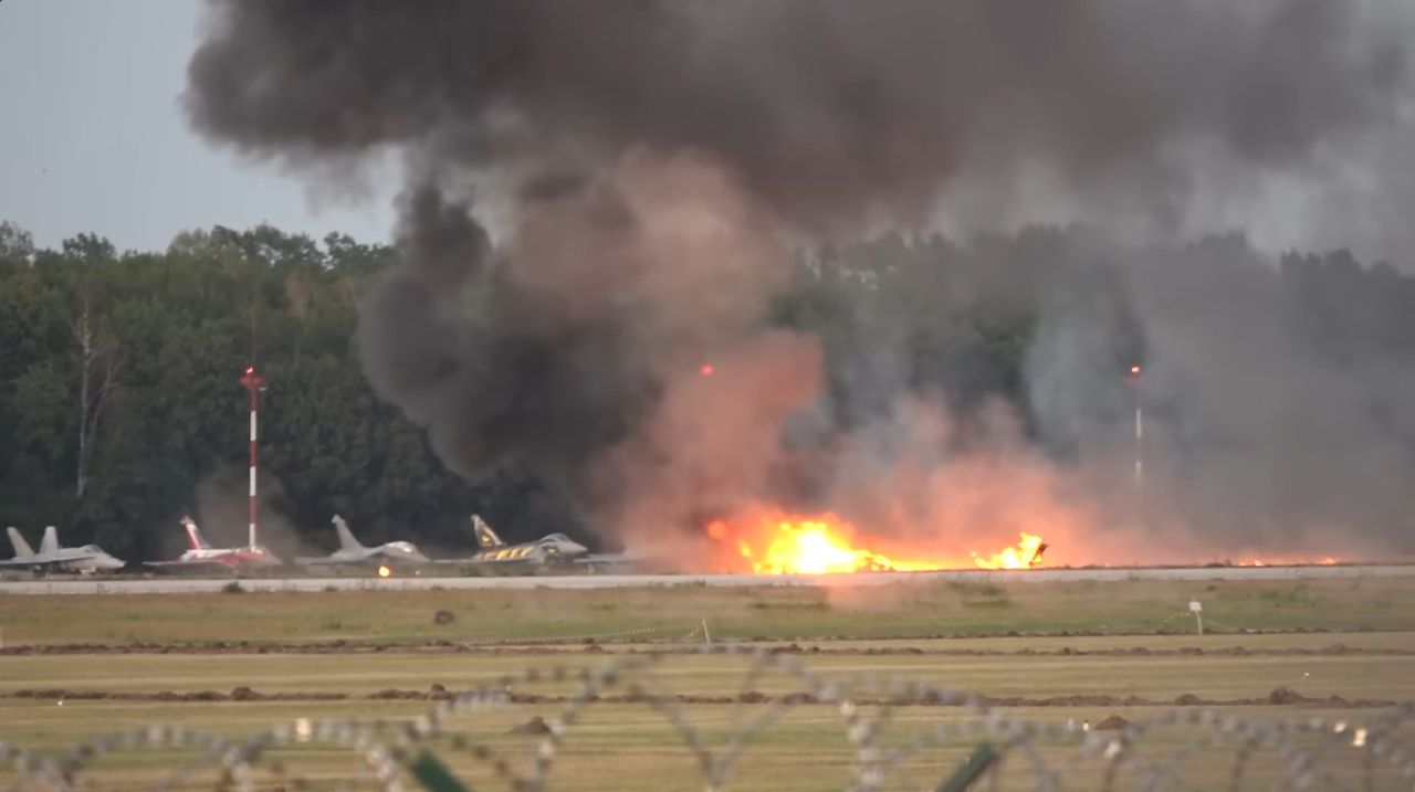 Tragiczna katastrofa F-16 w Radomiu. Nie żyje major Maciej "Slab" Krakowian