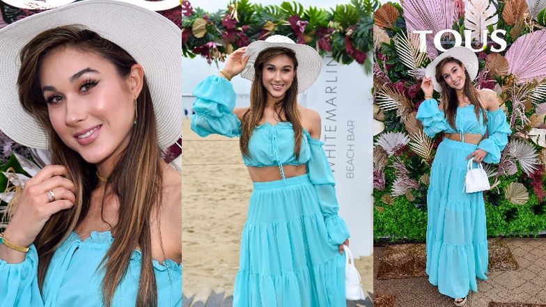 Ida Nowakowska w zwiewnej stylizacji