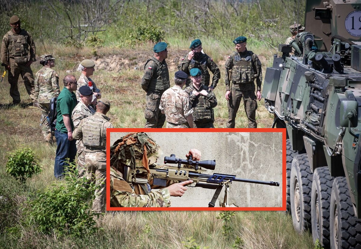 Żołnierz zgubił karabin Bor, produkowany w polskich Zakładach Mechanicznych w Tarnowie