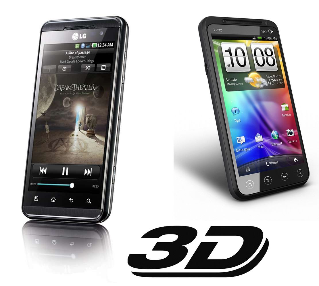 LG Swift 3D i HTC EVO 3D