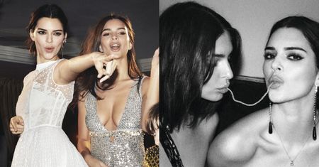 Jenner i Ratajkowski dzielą się makaronem na łamach "biblii mody"