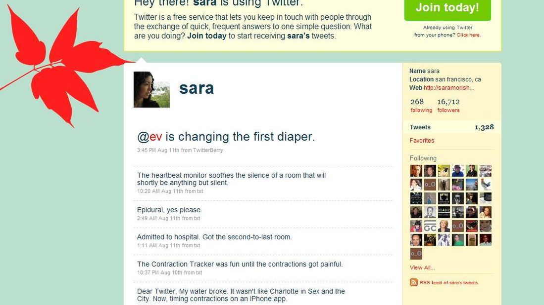 Poród z Twitterem w roli głównej 1