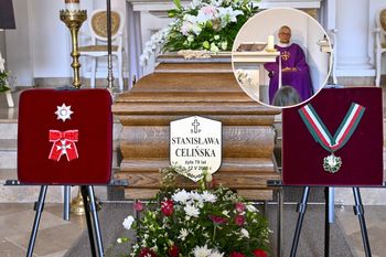 Pogrzeb Stanisławy Celińskiej. Ksiądz pożegnał artystkę PIĘKNYMI słowami