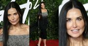 59-letnia Demi Moore prezentuje GŁADKĄ TWARZ na gali Fashion Awards 2021 (ZDJĘCIA)