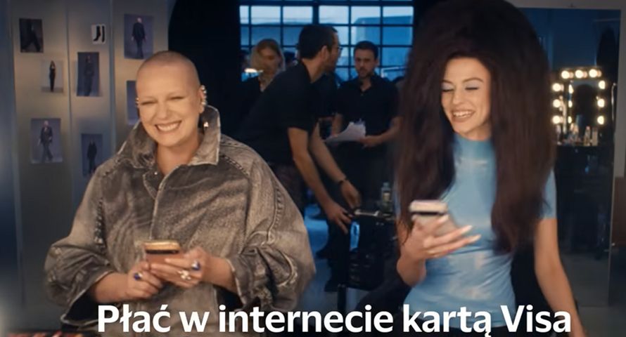 Katarzyna Nosowska i Bambi w nowej kampanii Visa