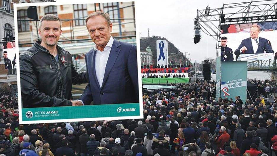 Tusk w Budapeszcie. Burza wokół jednego zdjęcia