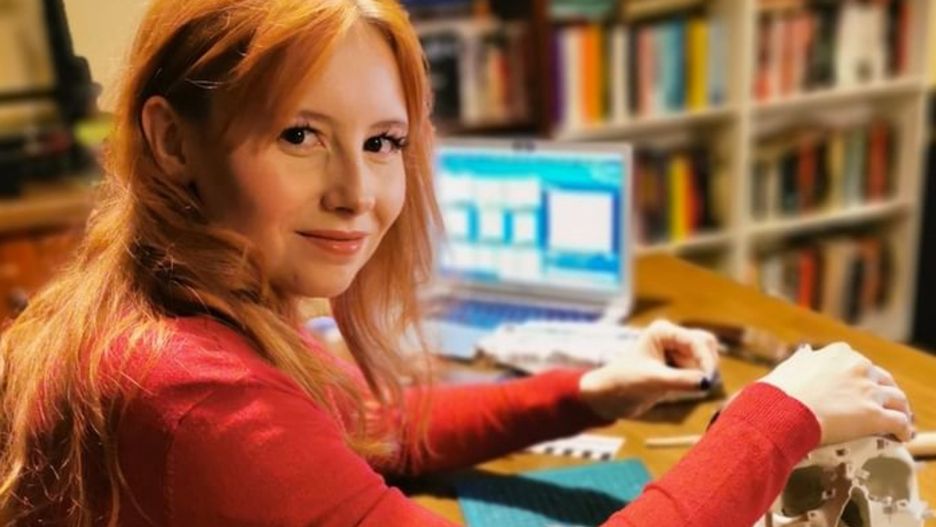 Monika Głąbińska pracuje jako antropolog sądowy