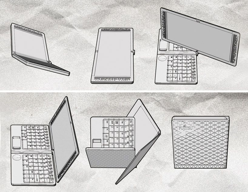 Fujitsu flexbook rozłoży się z netbooka w tablet 3