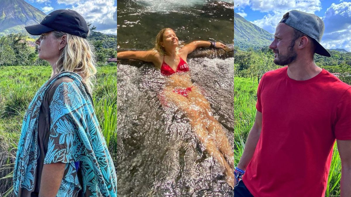 Marta Manowska i Robert Bodzianny wypoczywają w Kostaryce 