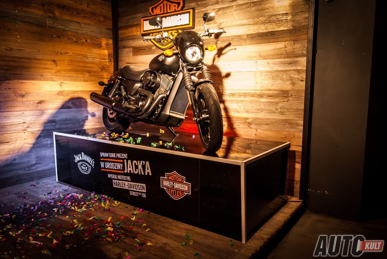 Premiera Harley-Davidson Street 750 i urodziny Jacka Danielsa