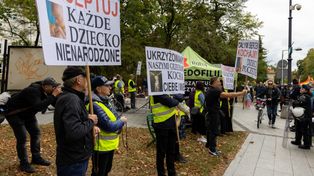 Pozwała działaczy pro-life za drastyczne plakaty. Wygrała w sądzie
