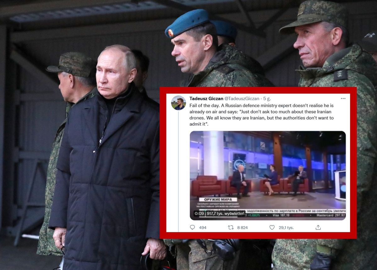 Władimir Putin wizytuje swoje wojska. Od kilkunastu dni prowadzą one masowy ostrzał ukraińskich miast.