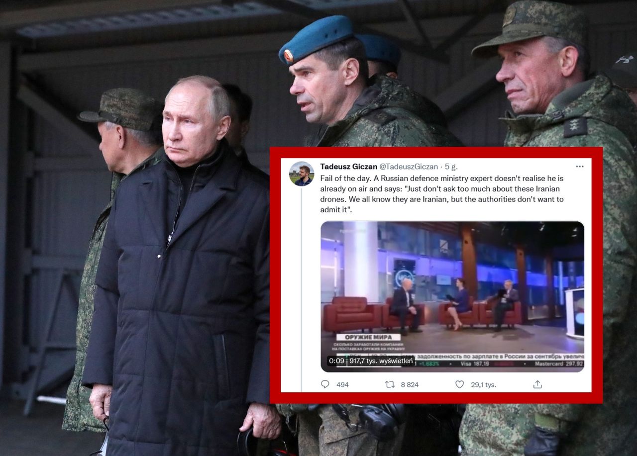 Władimir Putin wizytuje swoje wojska. Od kilkunastu dni prowadzą one masowy ostrzał ukraińskich miast.