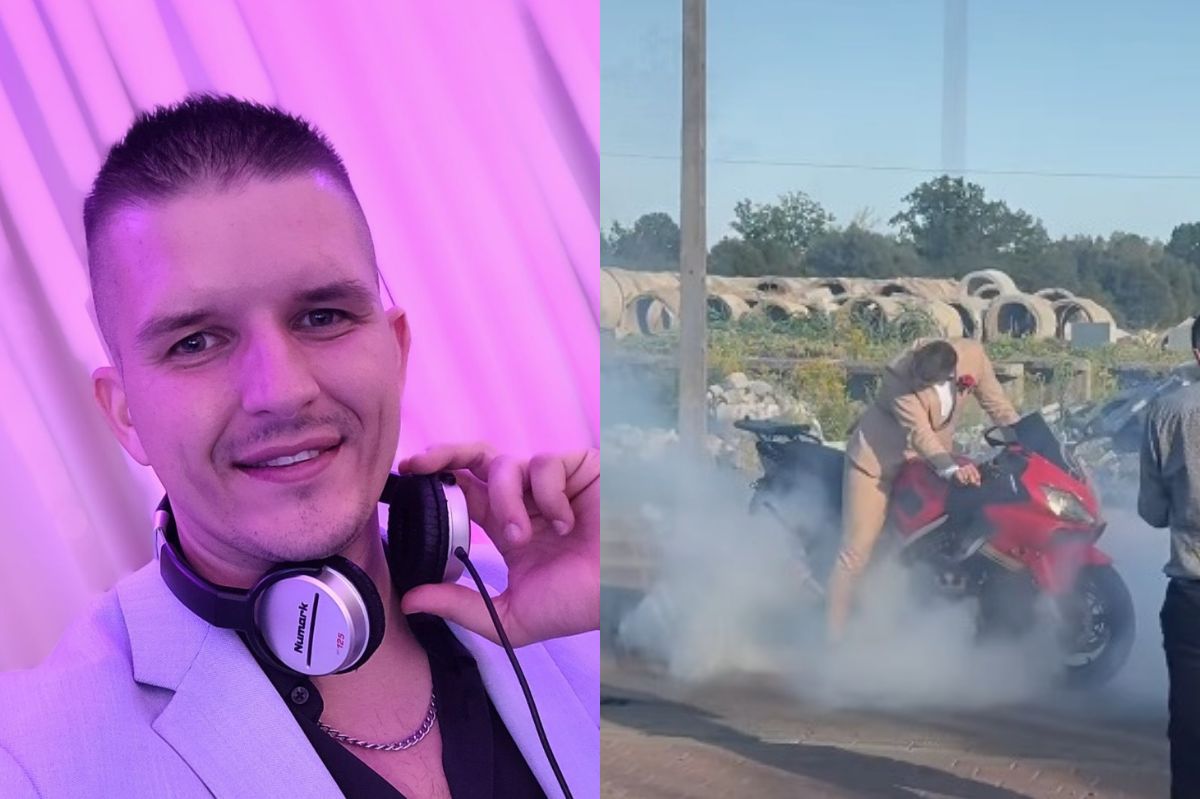 Ślub gwiazdora disco polo. Zaczął "palić gumę" pod kościołem