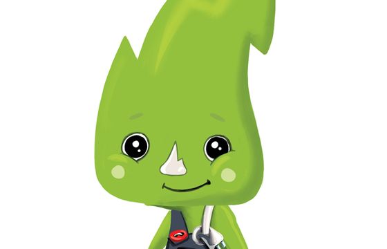 Elektruś promuje właściwe postępowanie z elektrośmiaciami