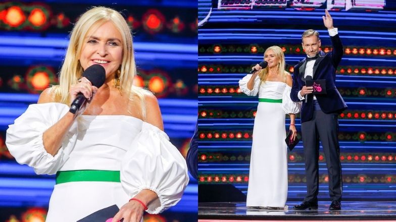 "Top of the Top Sopot Festival". Monika Olejnik i Piotr Kraśko pozdrawiają publiczność