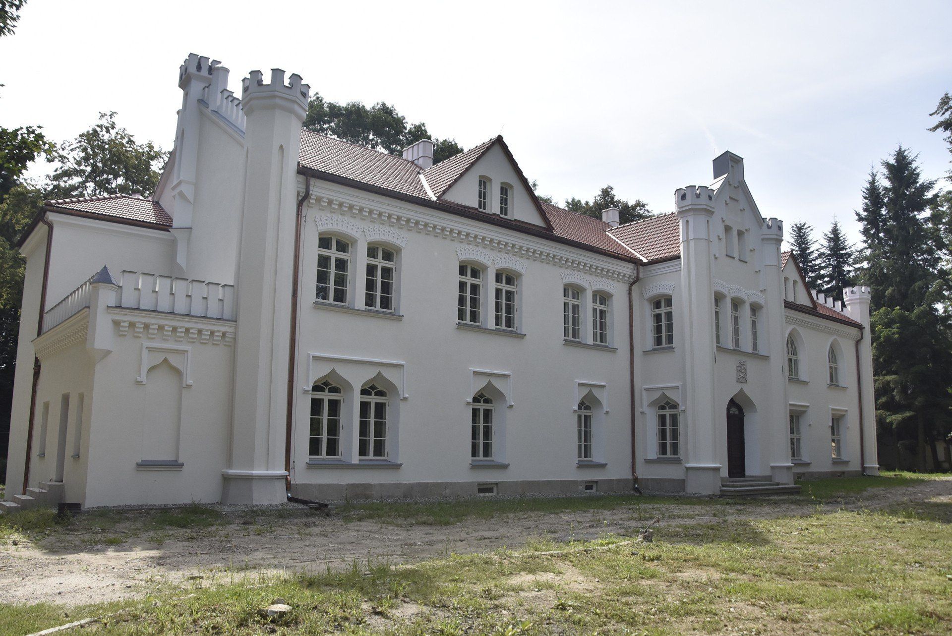 Policja zatrzymała sprawcę kradzieży rynien z Pałacu Dąmbskich w Wojniczu.