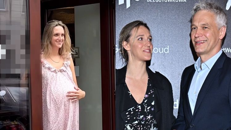 Aleksandra Żebrowska pozuje z ogromnym brzuchem 