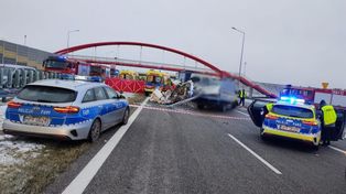 Chojny: Śmiertelny wypadek na trasie S8. Nie żyją 4 osoby