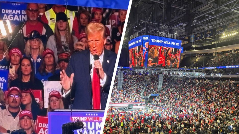 Donald Trump w Milwaukee