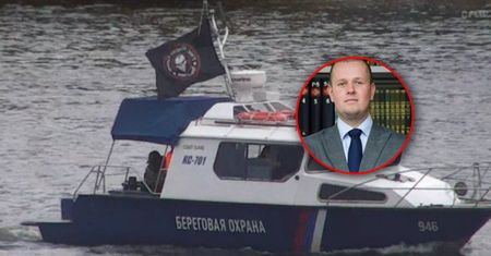 Łódź z flagą Wagnera na rzece Narwa. Ekspert wyjaśnia cel Rosji