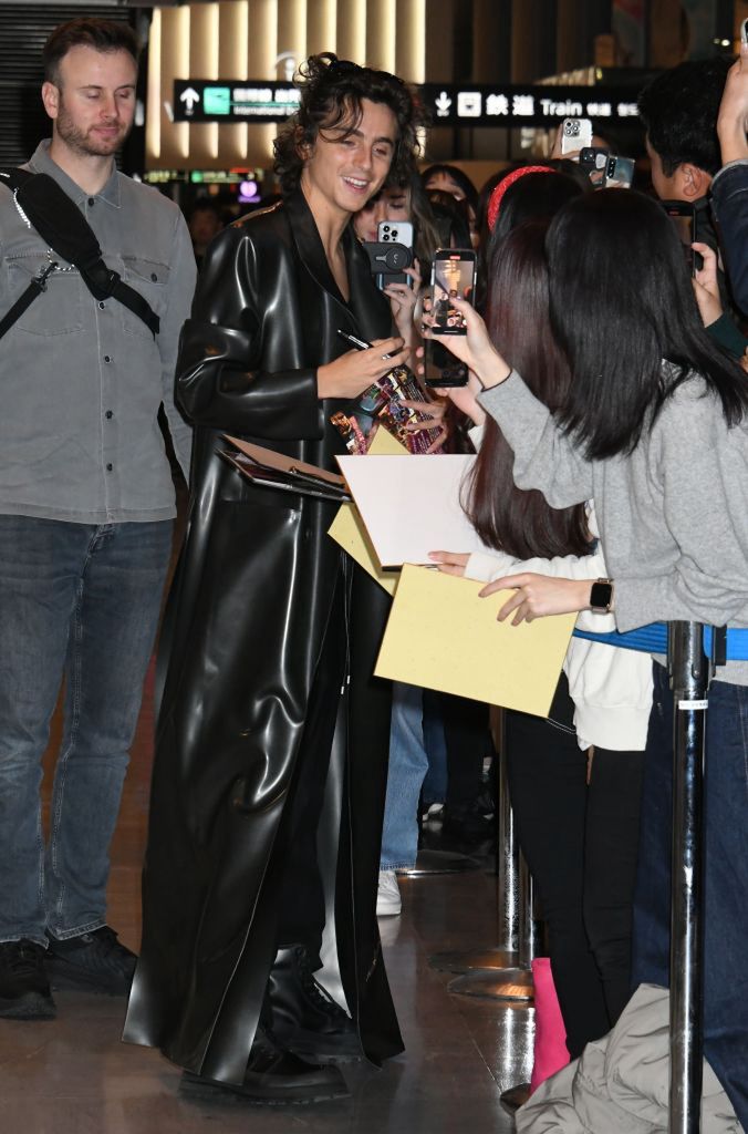 Tak wyglądał Timothee Chalamet po przylocie do Japonii
