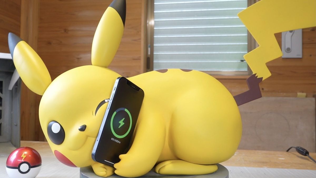 YouTuber wykonał stację ładującą wyglądającą jak Pikachu