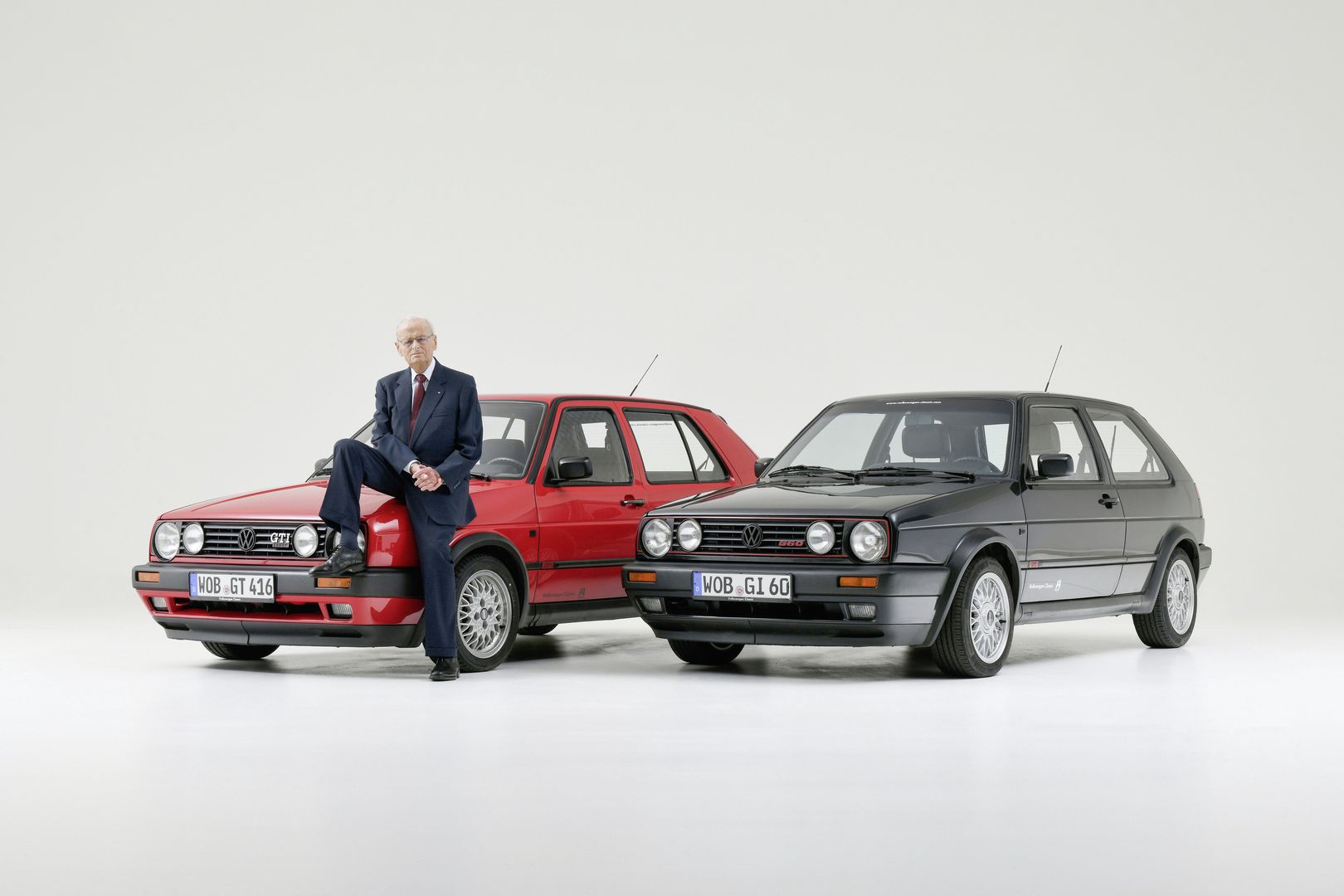 Carl Hahn, prezes zarządu Volkswagena w latach 1982-1992
