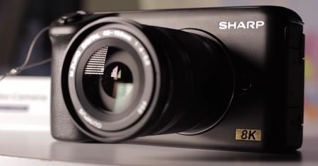 CES 2019: Sharp 8K Video Camera - rozdzielczość 8K i matryca Mikro Cztery Trzecie