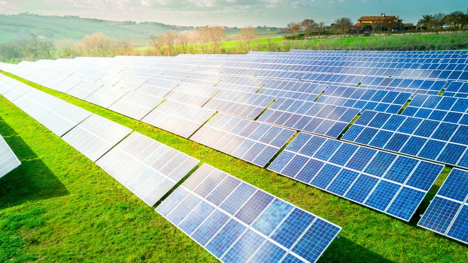aerial view of solar photovoltaic panels on a sunny day with a blue sky
above, aerial, air, alternative, background, blue, clean, drone, eco, ecological, ecology, electricity, energy, environment, environmental, equipment, farm, field, generation, global, grass, green, high, industrial, industry, italy, landscape, modern, natural, nature, outdoor, panel, panels, park, photovoltaic, plant, power, renewable, road, science, solar, station, sun, sunny, sustainability, sustainable, technology, view, white, wind