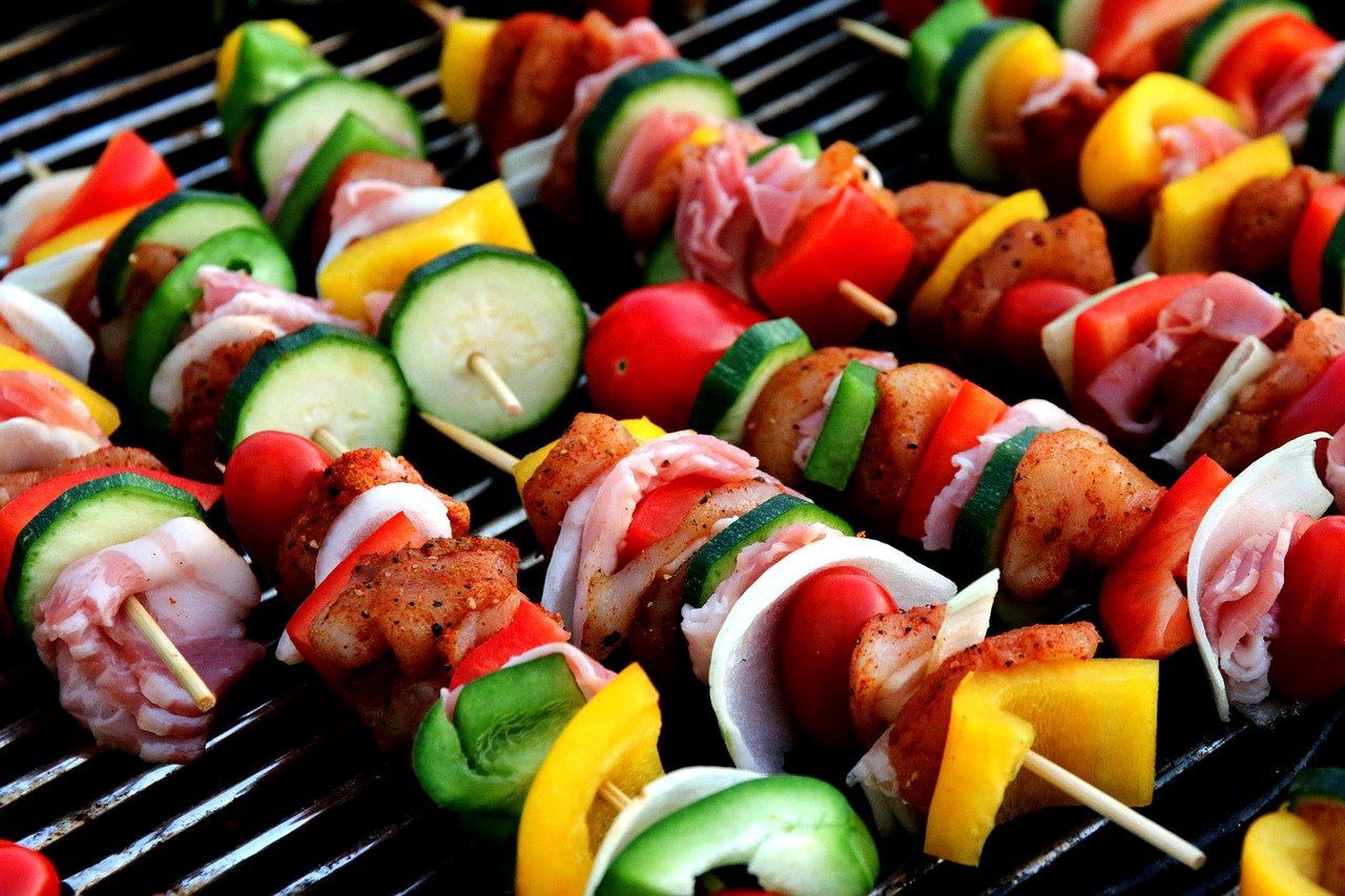 grill grill elektryczny warzywa grillowane 