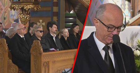 "Dziękuję ci za twoje życie". Poruszające słowa marszałka na pogrzebie