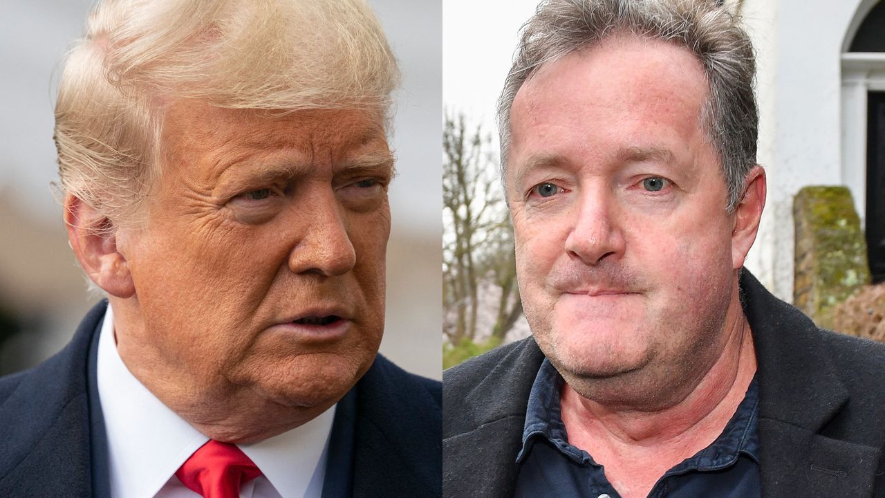 Donald Trump i Piers Morgan