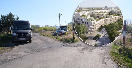 Koniec dzikiego parkingu na Czubach. Przy Jana Pawła II wyrośnie nowoczesny apartamentowiec