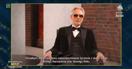 Widzowie Polsatu byli wściekli. W tym roku Bocelli był prawdziwy