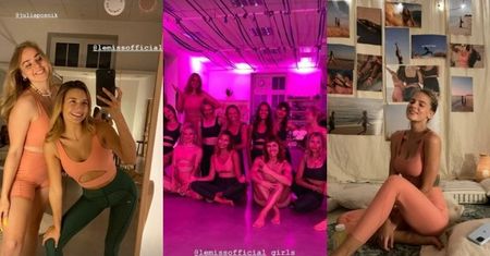 Margaret, Kasia Sawczuk i Ula z "M jak miłość" promują legginsy Julii Wieniawy na babskim wieczorze (ZDJĘCIA)