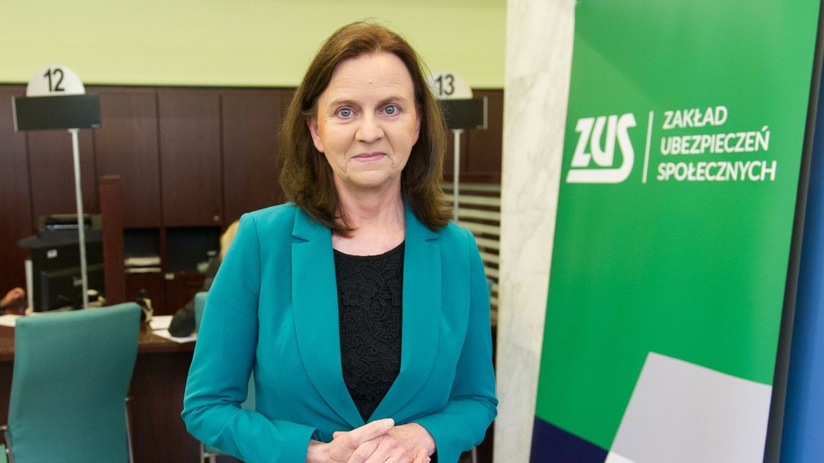 Prezes ZUS prof. Gertruda Uścińska. Zakład podwyższy płace pracowników o kilkaset złotych