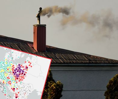 Polska przykryta smogiem. Węgiel króluje w naszych piecach