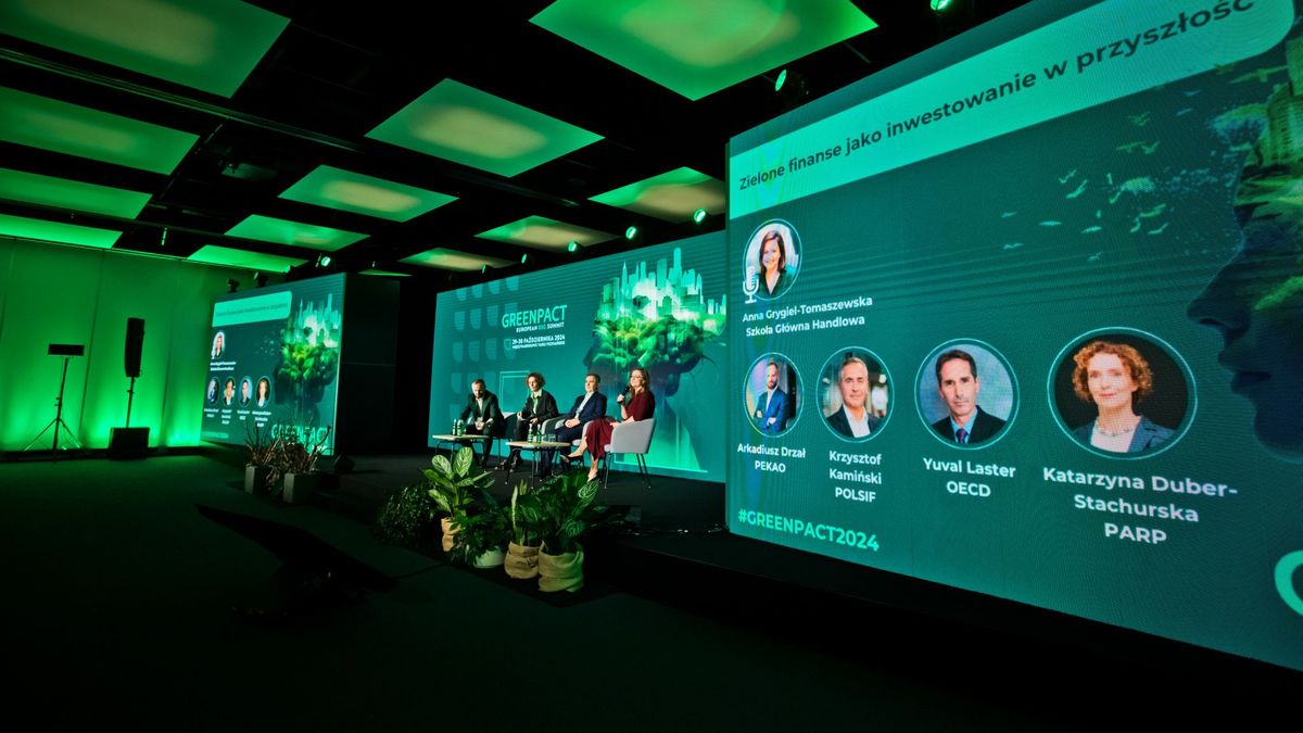 Pierwszy panel podczas konferencji Greenpact dot. ESG