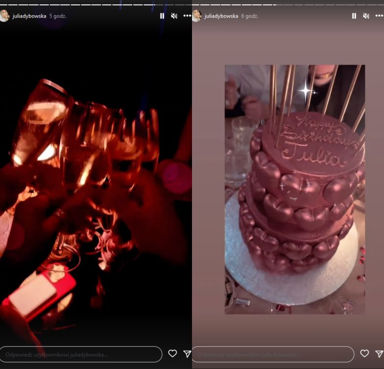 Julia Dybowska świętuje urodziny