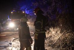 Pożar w Czechowicach-Dziedzicach. Strażacy walczą z ogniem