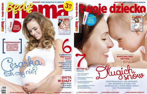 Edipresse łączy „Twoje Dziecko” i „Będę Mamą”. Redaktor prowadzącą Katarzyna Imiołek