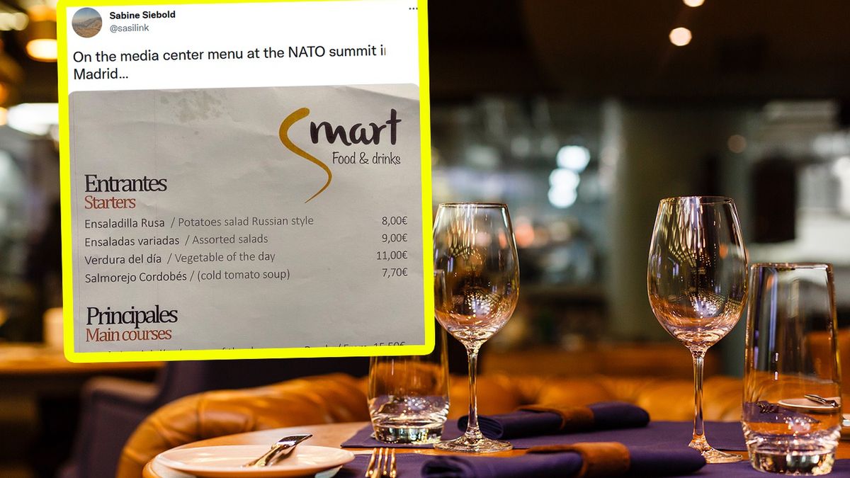 Na szczycie NATO zaproponowano dziennikarzom bardzo nietypową przystawkę