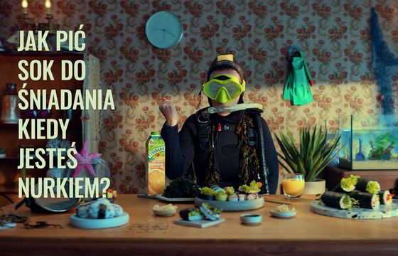 Tymbark promuje się jako sprawdzony sok do śniadania (wideo)