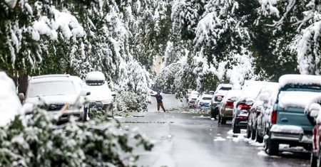 Stany Zjednoczone. Pojawiły się pierwsze opady śniegu