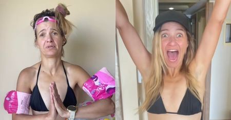 Internautka do paradującej w bikini Joanny Koroniewskiej: "Wiecznie w tych gaciach". Aktorka odpowiedziała (ZDJĘCIA)